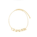 Chanel Logo Lettering Chain Necklace/Choker