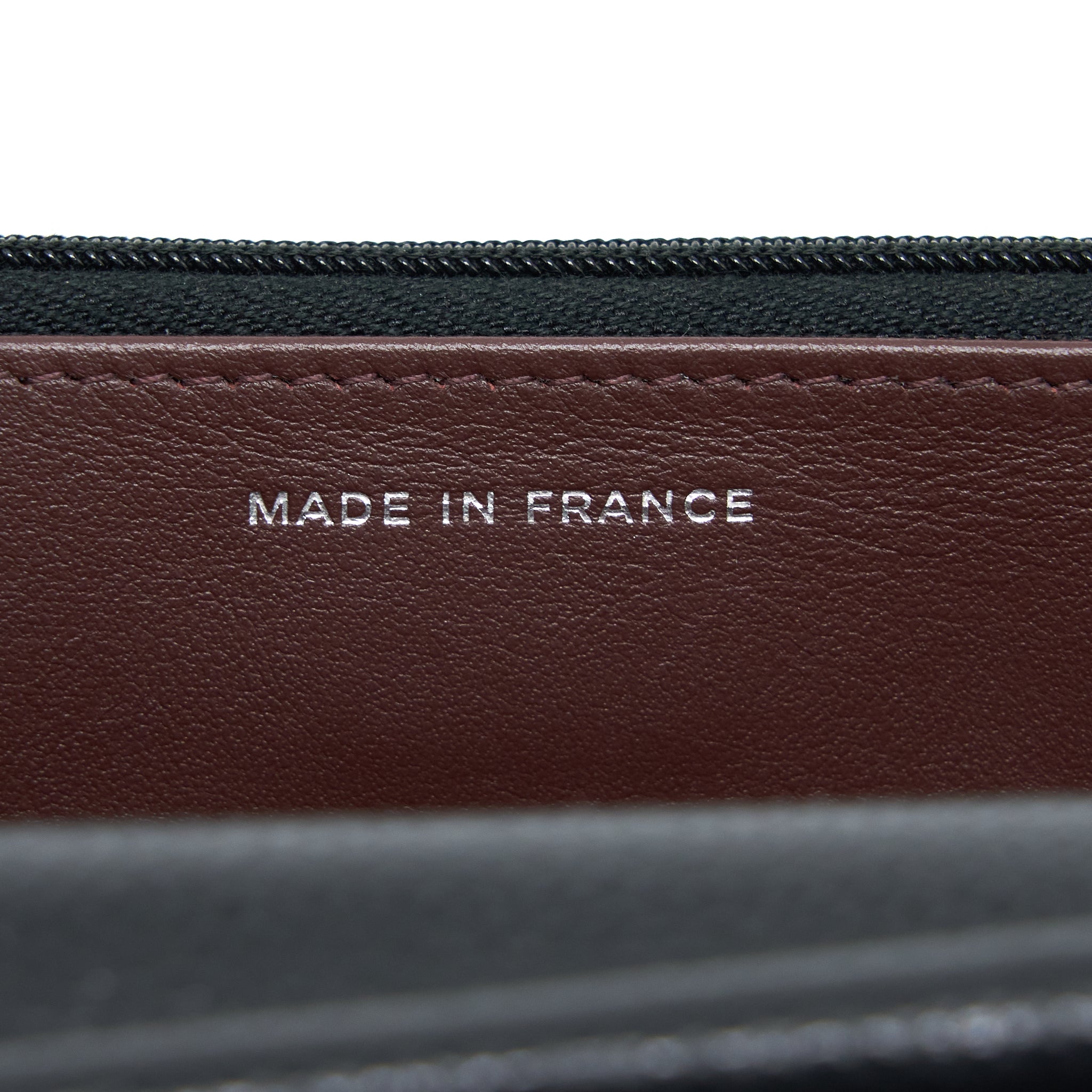Chanel Classic Wallet on Chain Caviar Black  (Microchip)