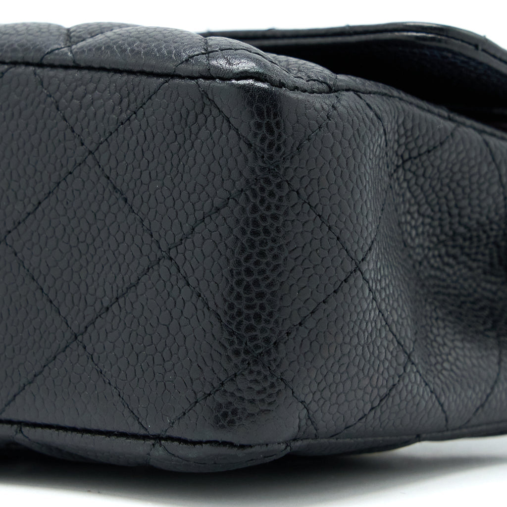 Chanel Medium Classic Double Flap Bag Caviar Black