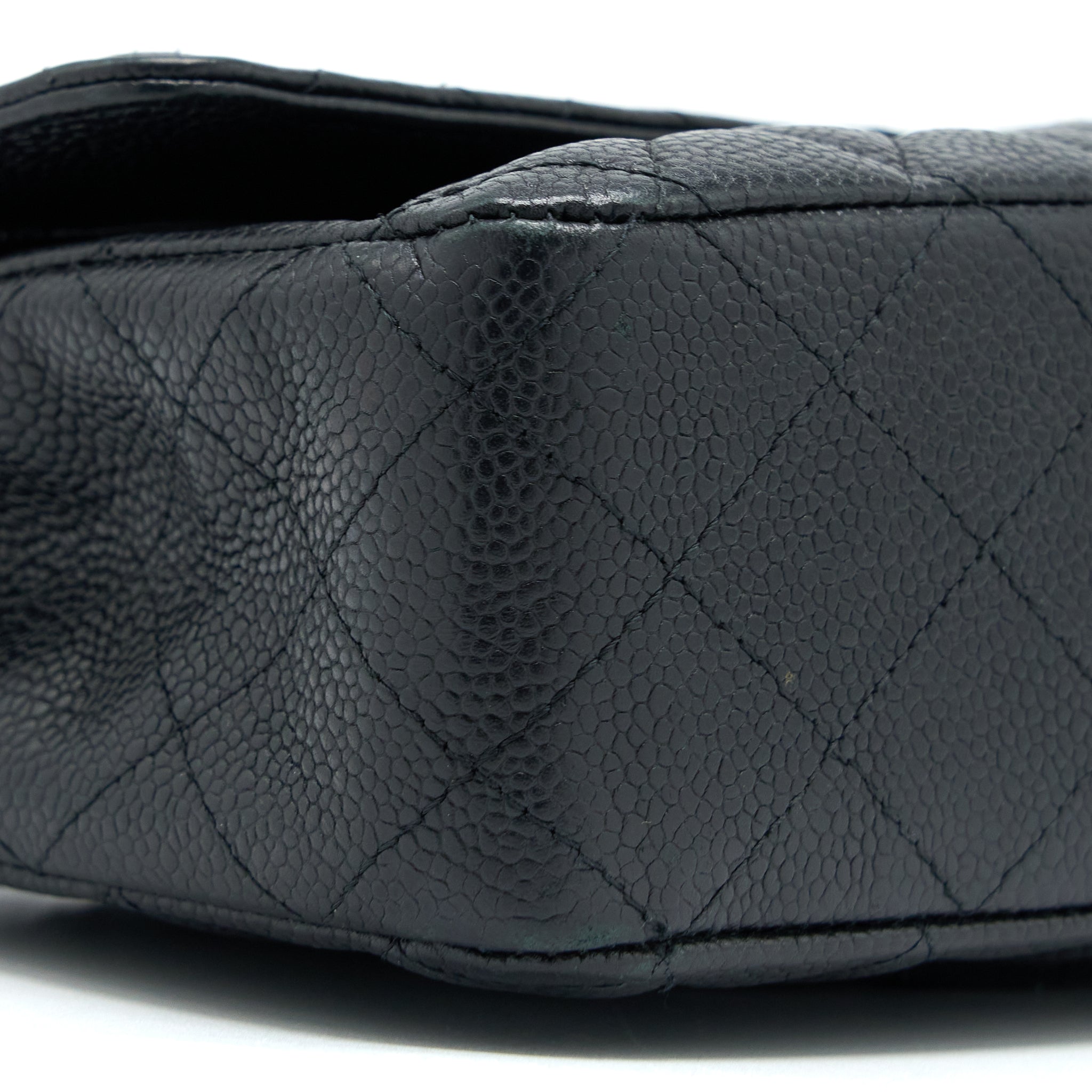 Chanel Medium Classic Double Flap Bag Caviar Black
