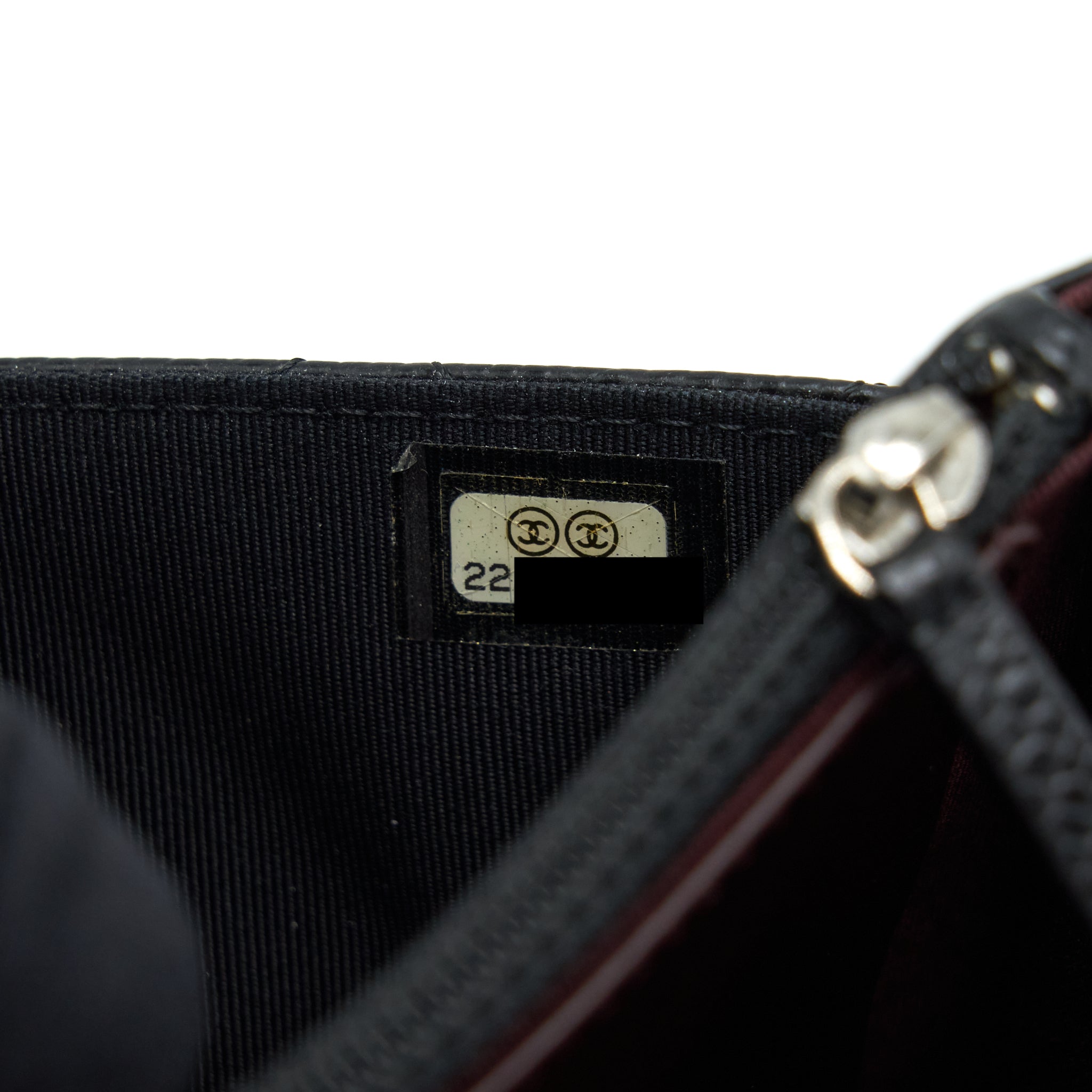 Chanel Classic Wallet On Chain Caviar Black