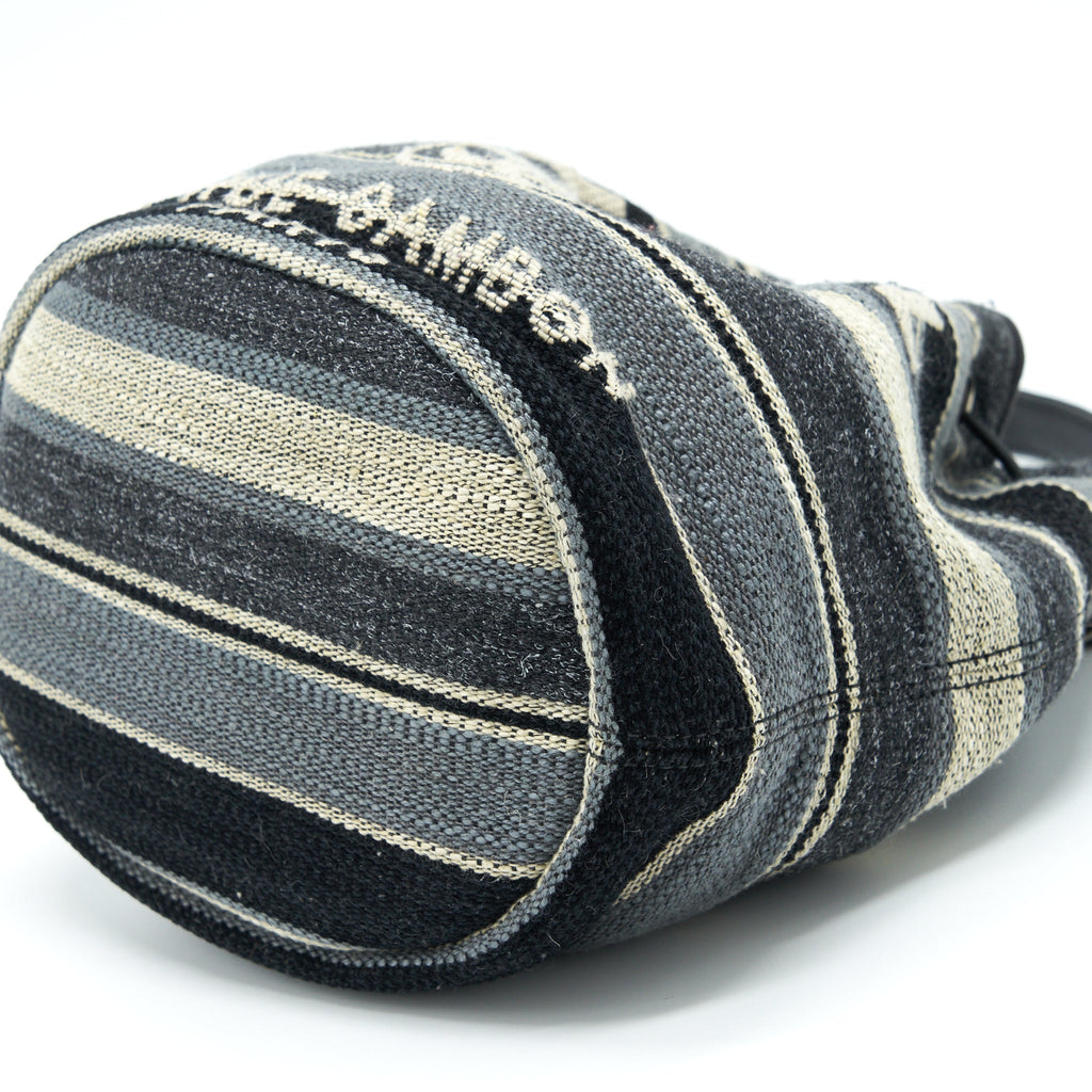 Chanel Rue Camborne Bucket Bag Fabric Multicolour