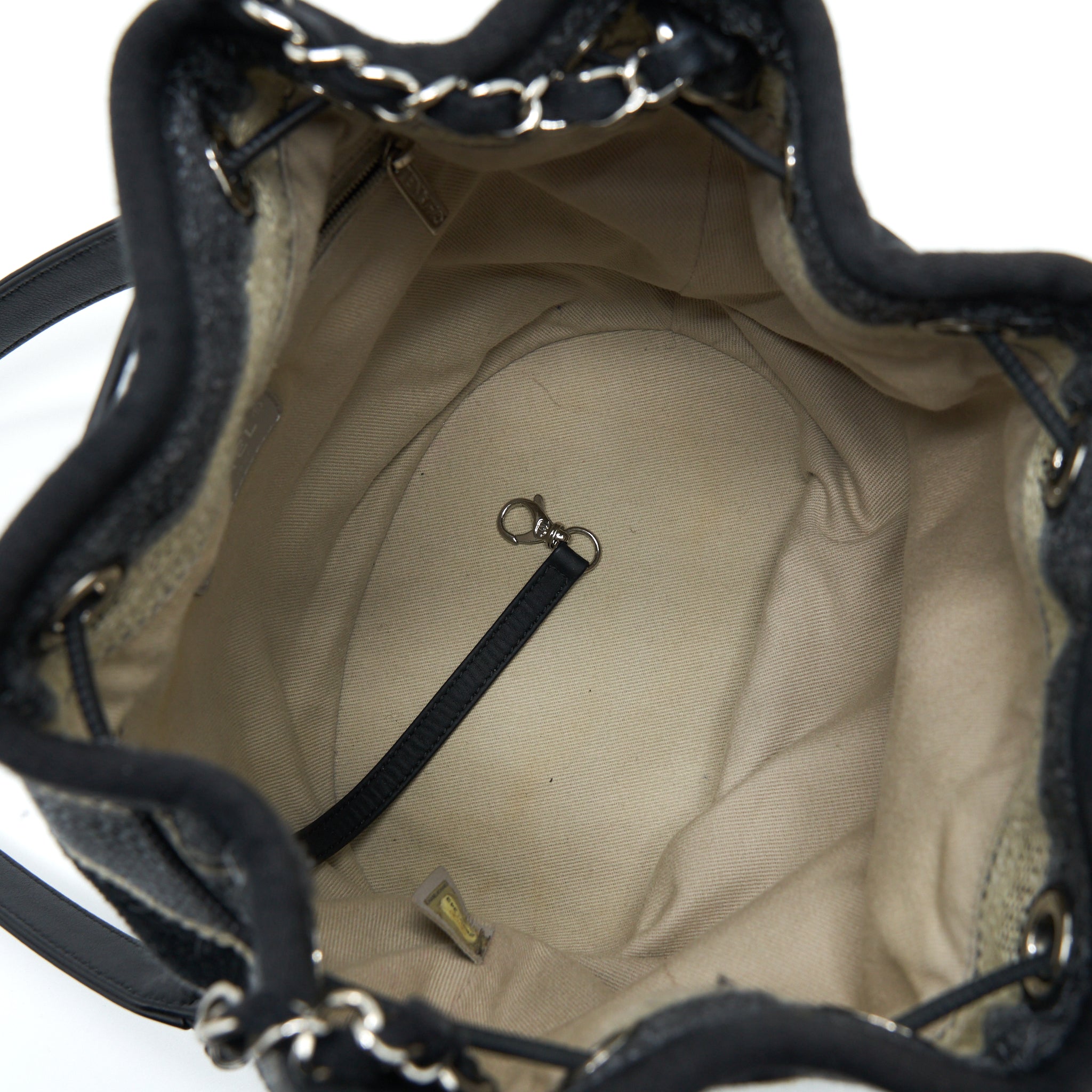 Chanel Rue Camborne Bucket Bag Fabric Multicolour