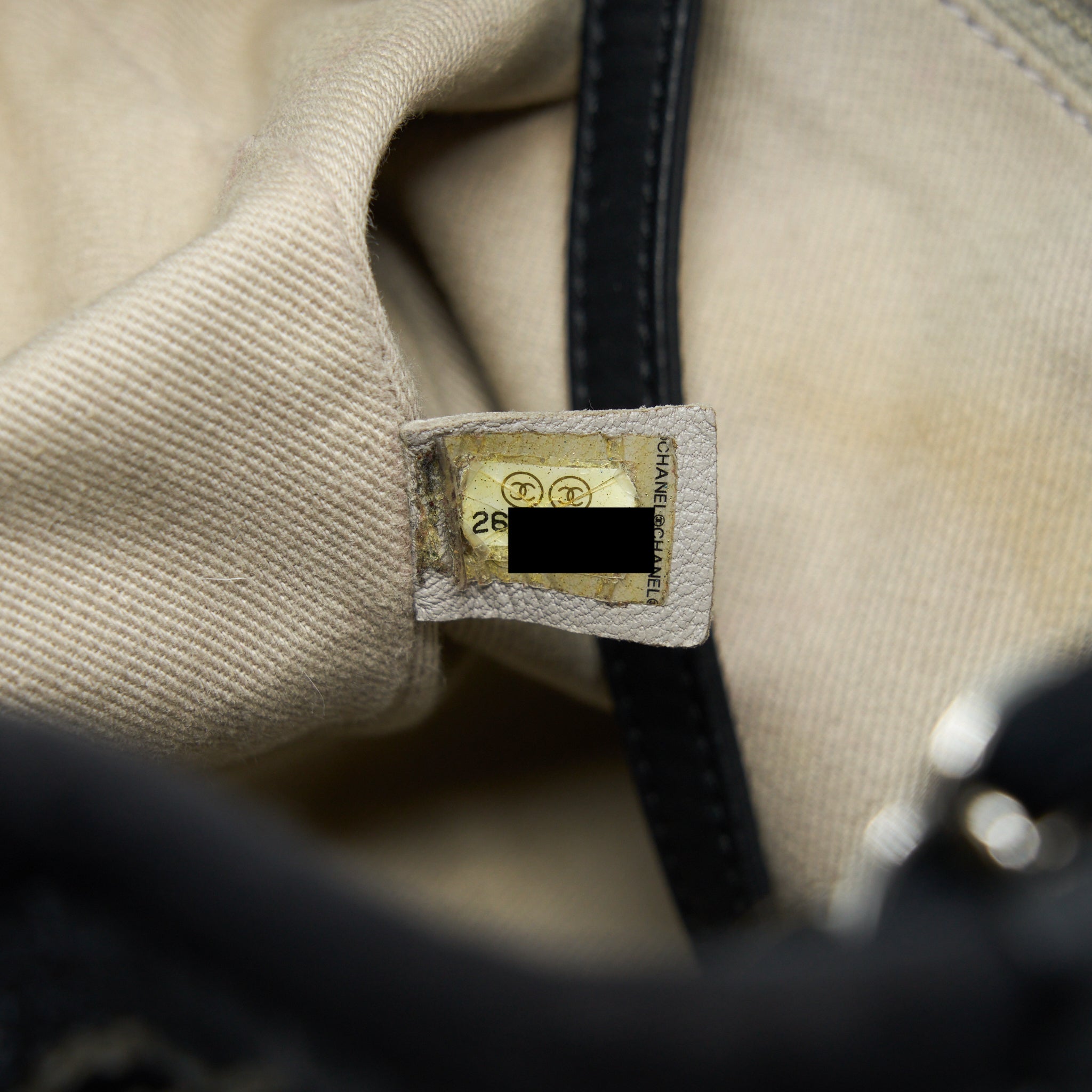 Chanel Rue Camborne Bucket Bag Fabric Multicolour