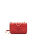 Chanel Filigree Flap Bag Caviar Red