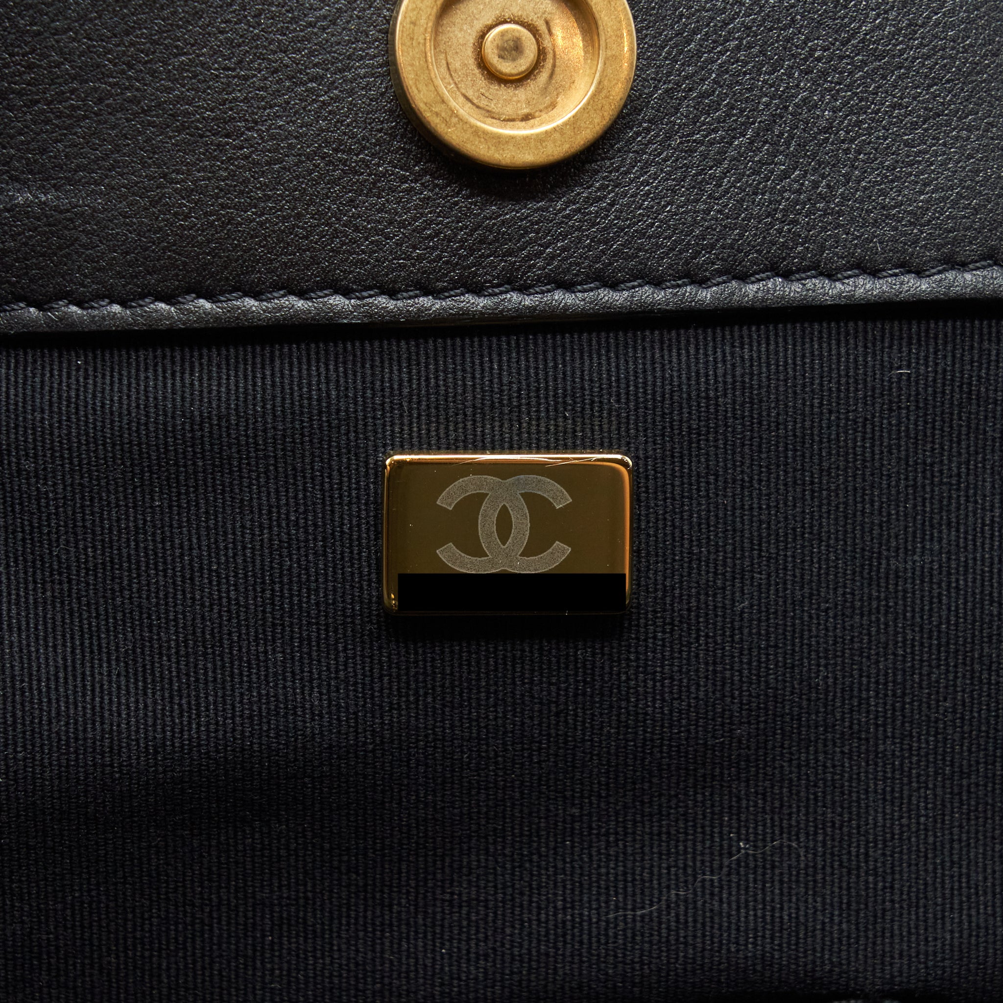 Chanel Supple Tote Black
