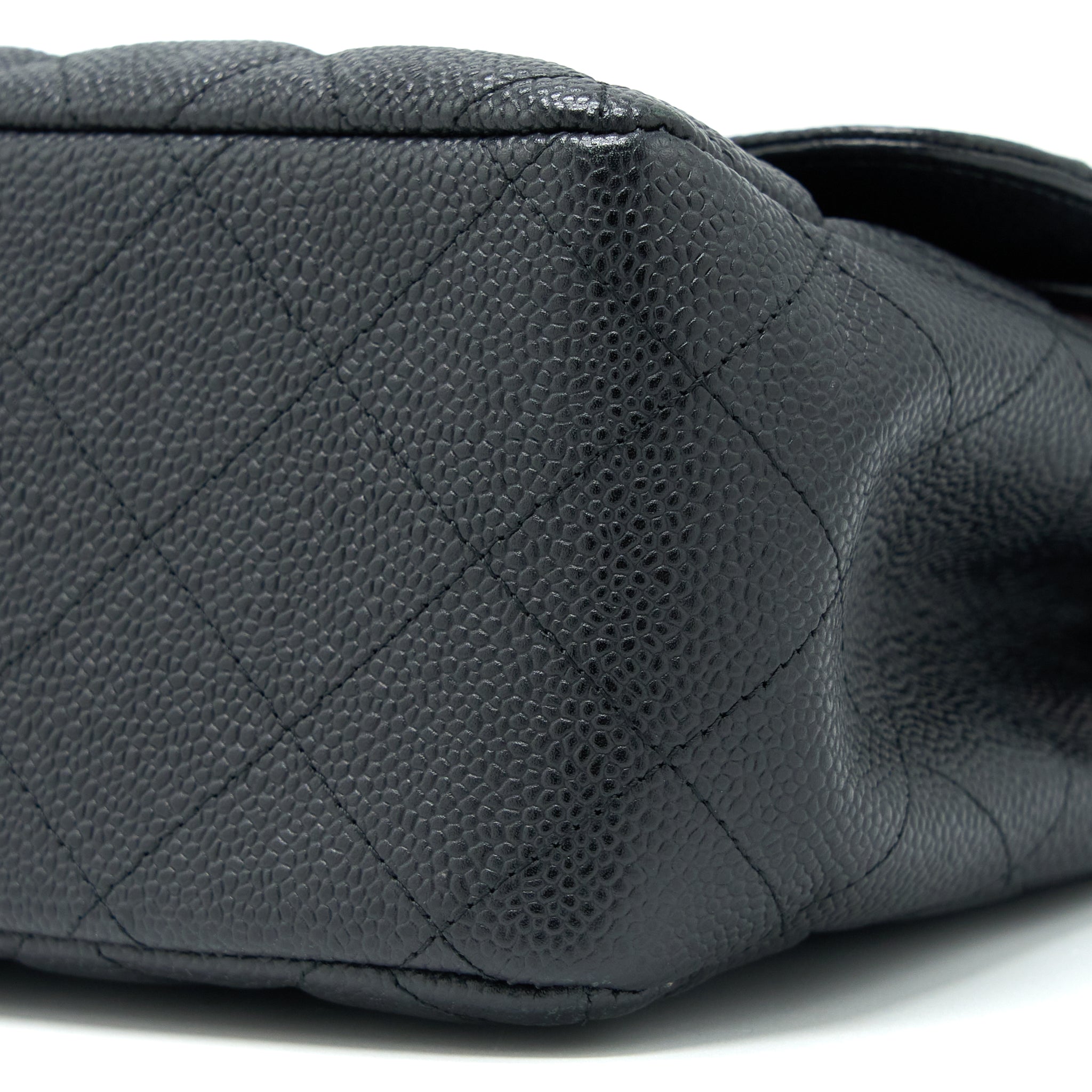 Chanel Classic Jumbo Double Flap Bag Caviar Black