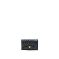 Chanel Classic Flap Cardholder Caviar Black