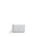 Chanel Classic Wallet on Chain Caviar Light Grey L (Microchip)