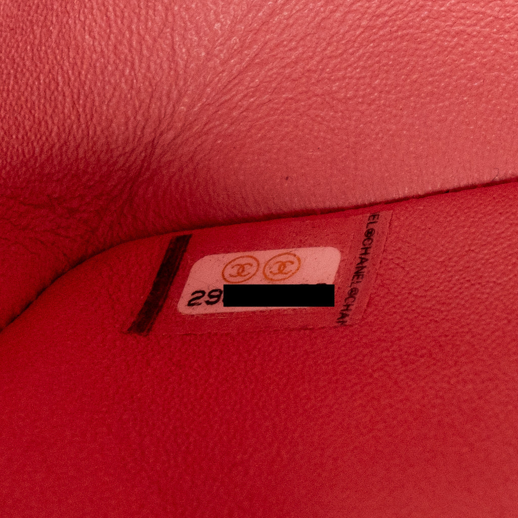 Chanel Mini 2.55 Reissue flap bag calfskin pink