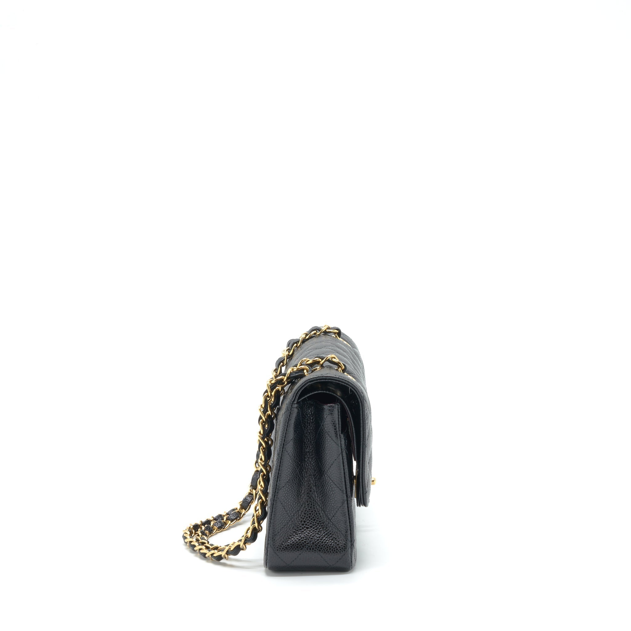 Chanel Medium Classic Flap bag Caviar Black