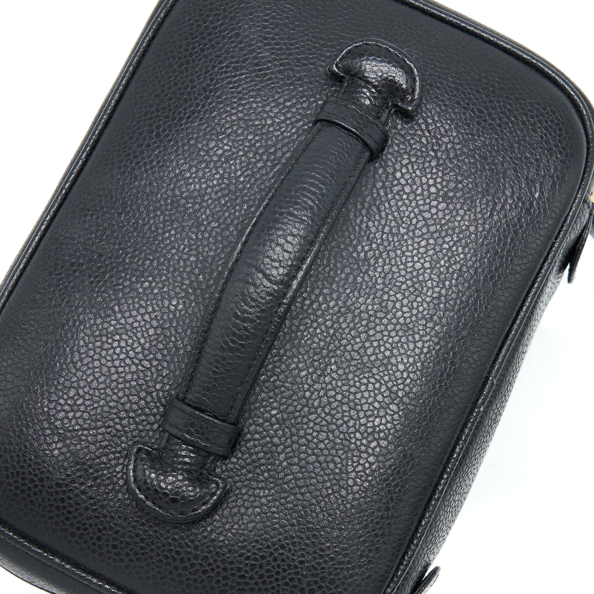 Chanel Vintage Vanity Case Caviar Black