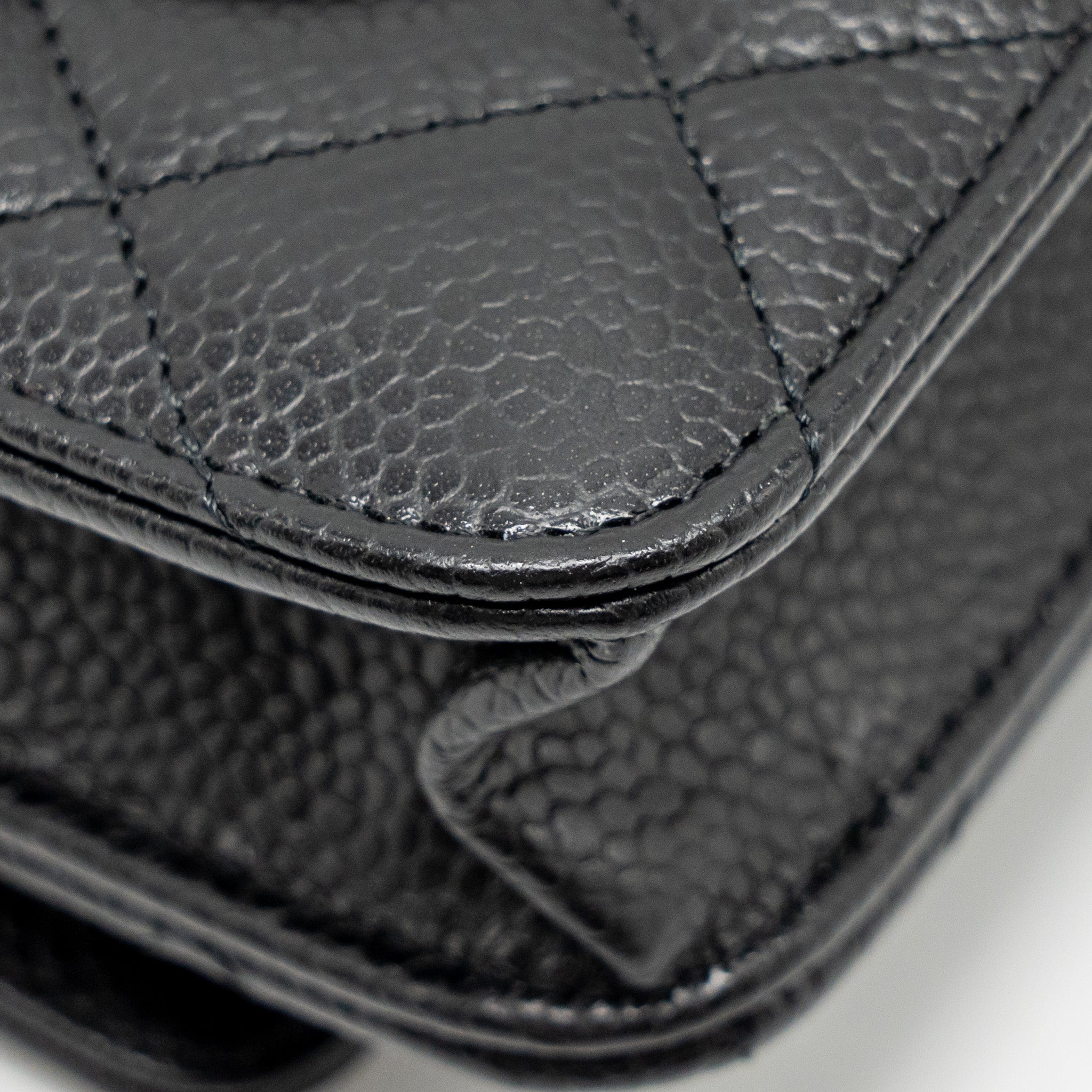 Chanel Classic Wallet on Chain Caviar Black (microchip)