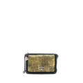 Chanel 12A Evening Bag Lambskin Black/Gold