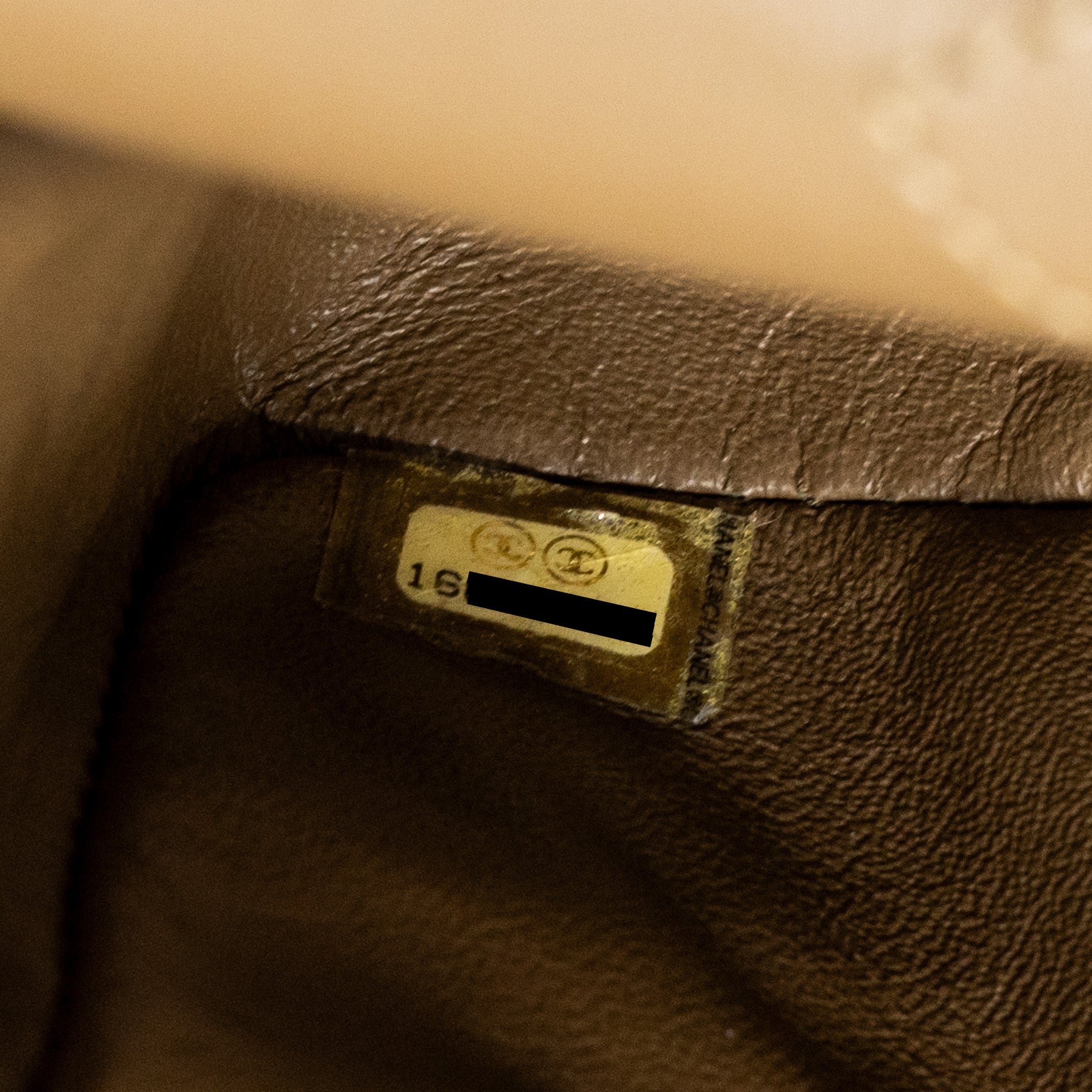 Chanel small 2.55 reissue flap bag calfskin khaki ruthenium hardware