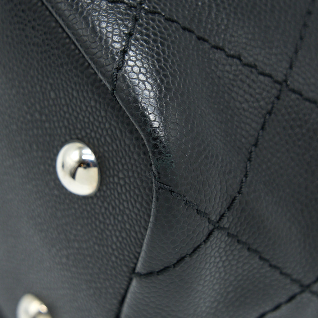 Chanel Tote Bag Caviar Black