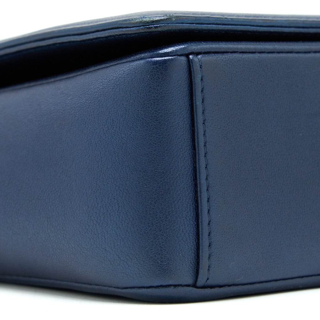 Chanel Mademoiselle Flap Bag Lambskin Navy