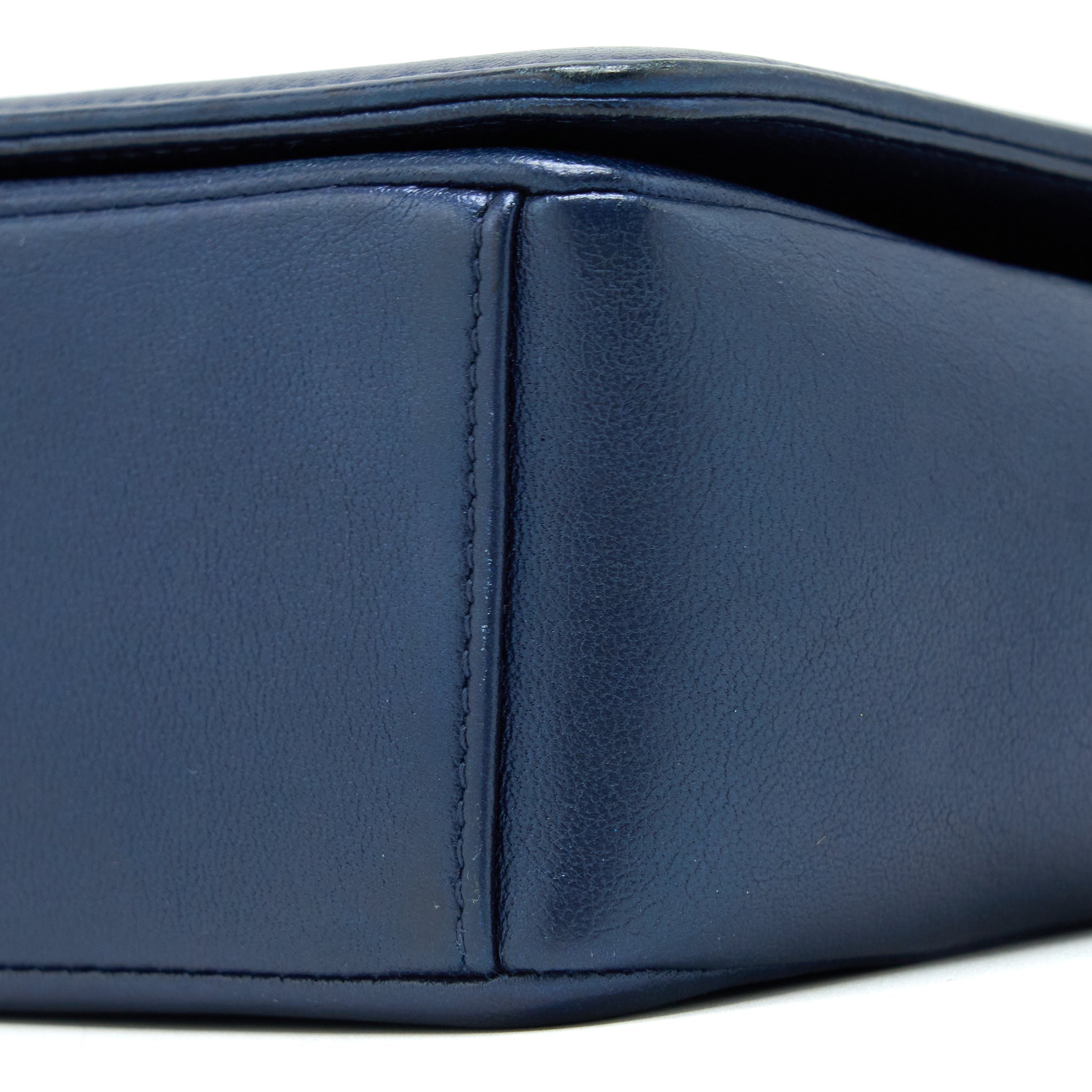 Chanel Mademoiselle Flap Bag Lambskin Navy