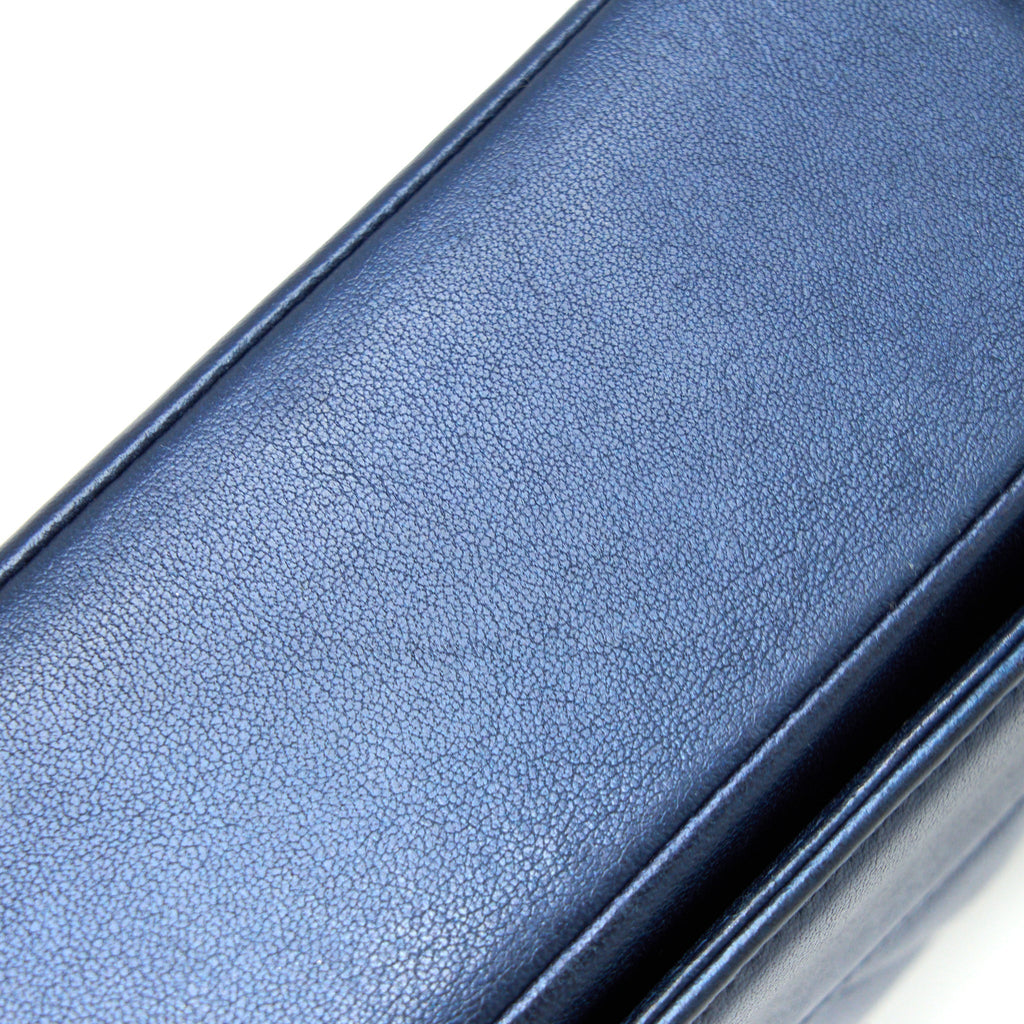 Chanel Mademoiselle Flap Bag Lambskin Navy