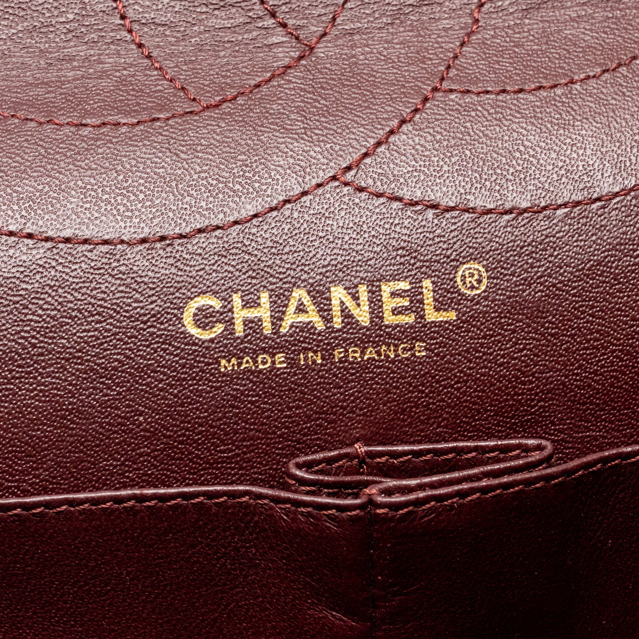 Chanel Large 2.55 226 Reissue Double Flap Bag Aged Calfskin Black