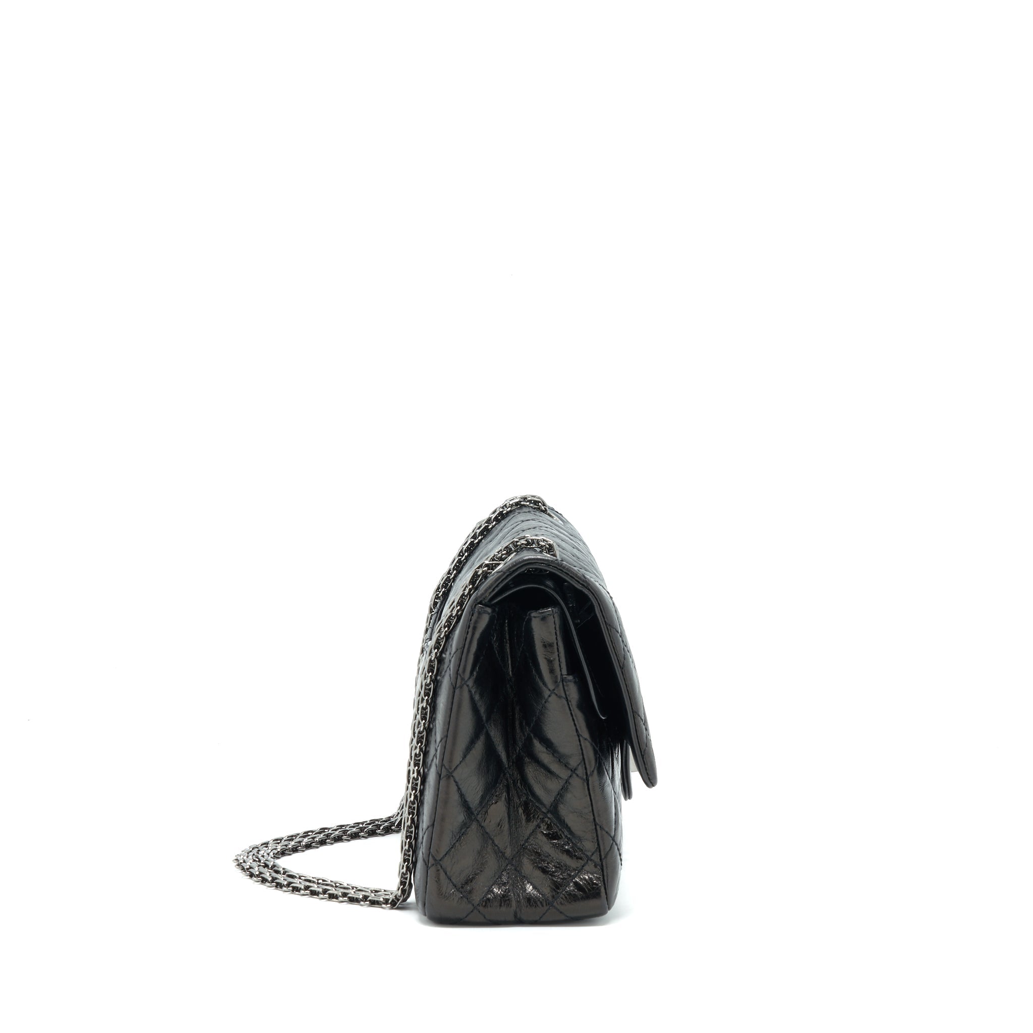 Chanel 2.55 226 reissue double Flap bag Calfskin black