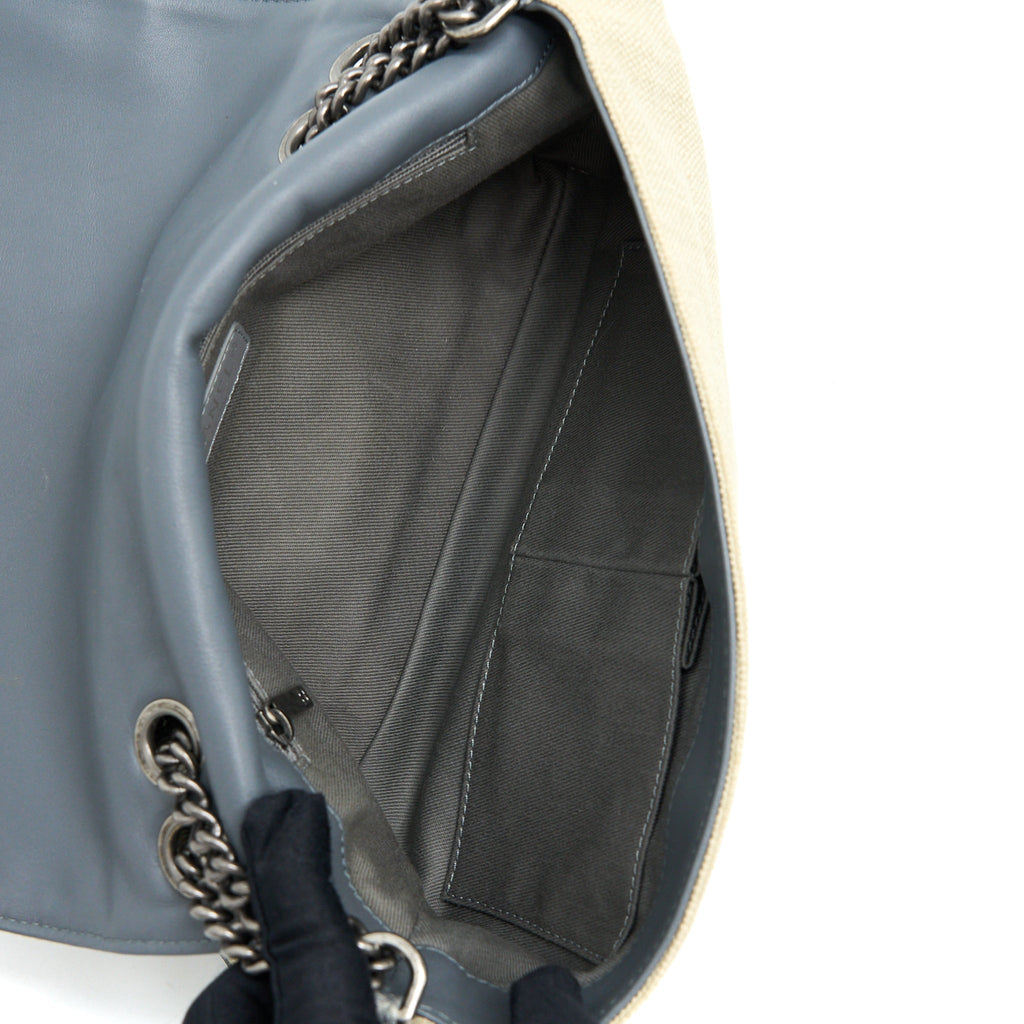 Chanel Graffiti Bag Fabric Multicolour Ruthenium