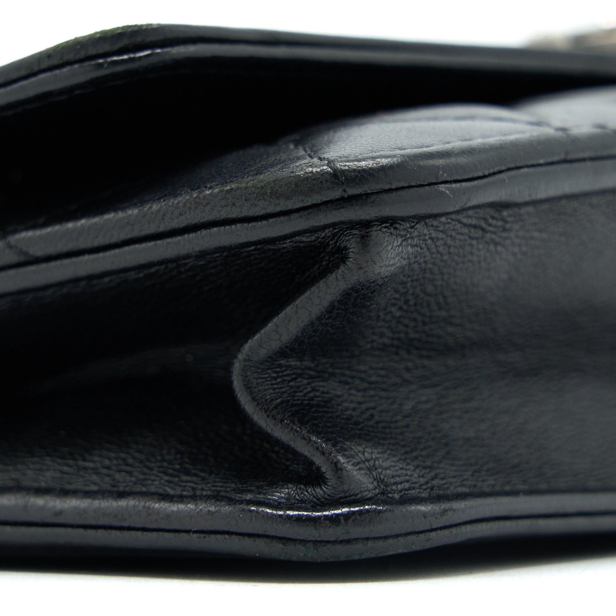 Chanel Boy Wallet On Chain Lambskin Black
