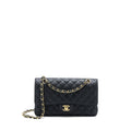 Chanel Medium Classic Double Flap Bag Caviar Black
