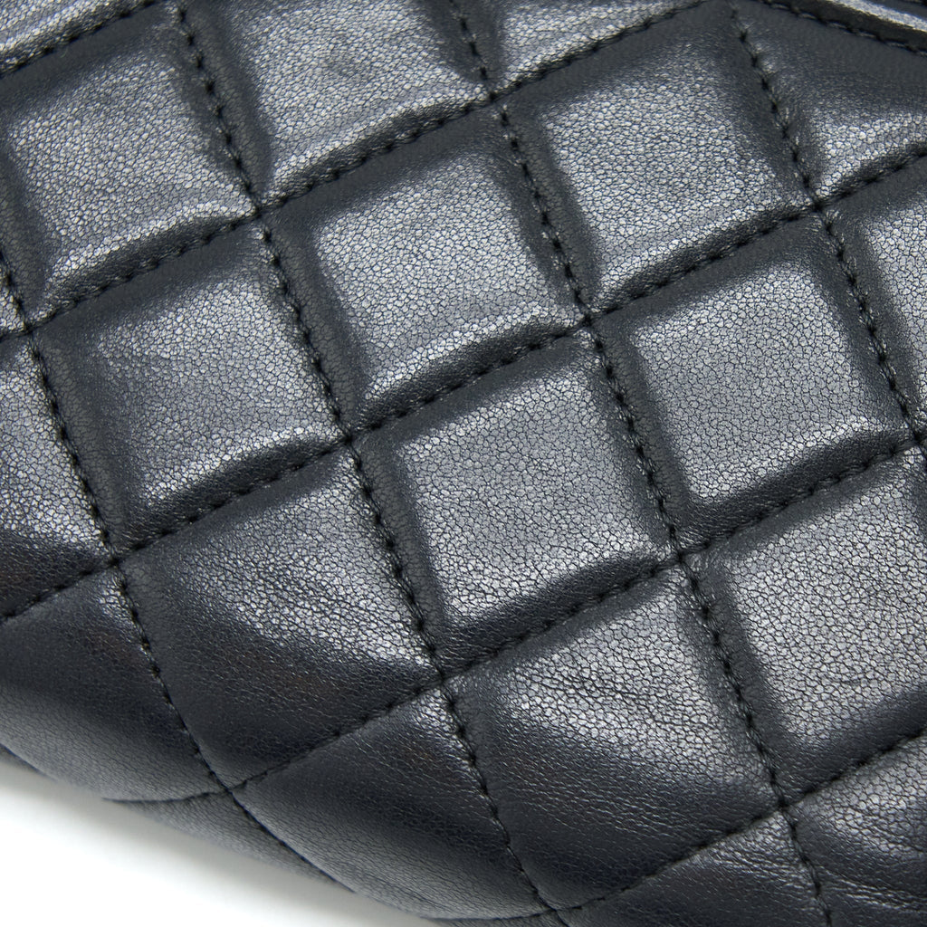 Chanel Boy Wallet On Chain Lambskin Black