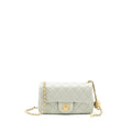 Chanel 22C light Pearl Crush mini Flap Bag Lambskin light Grey