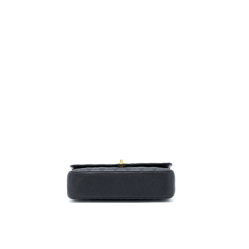 Chanel Medium Classic Double Flap Bag Caviar Black