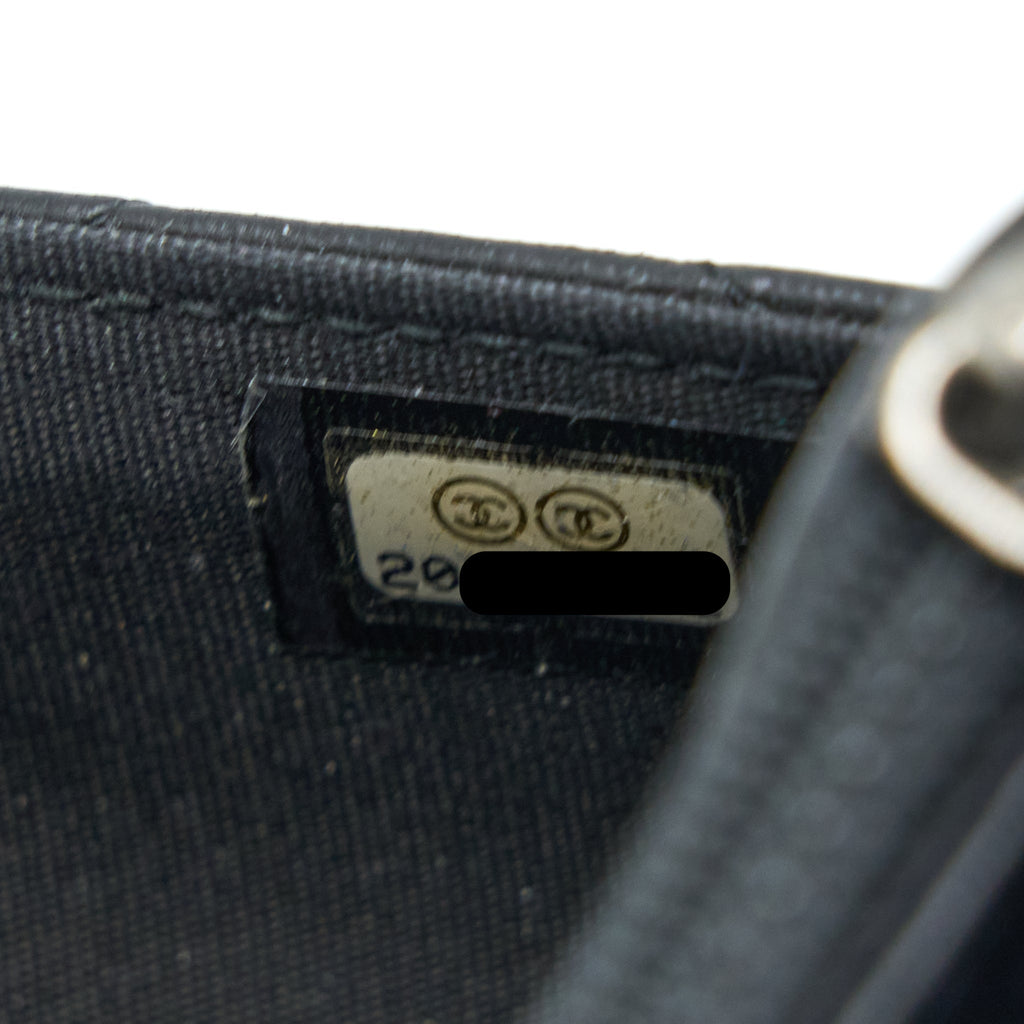 Chanel Boy Wallet On Chain Lambskin Black
