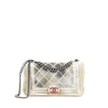 Chanel Graffiti Bag Fabric Multicolour Ruthenium