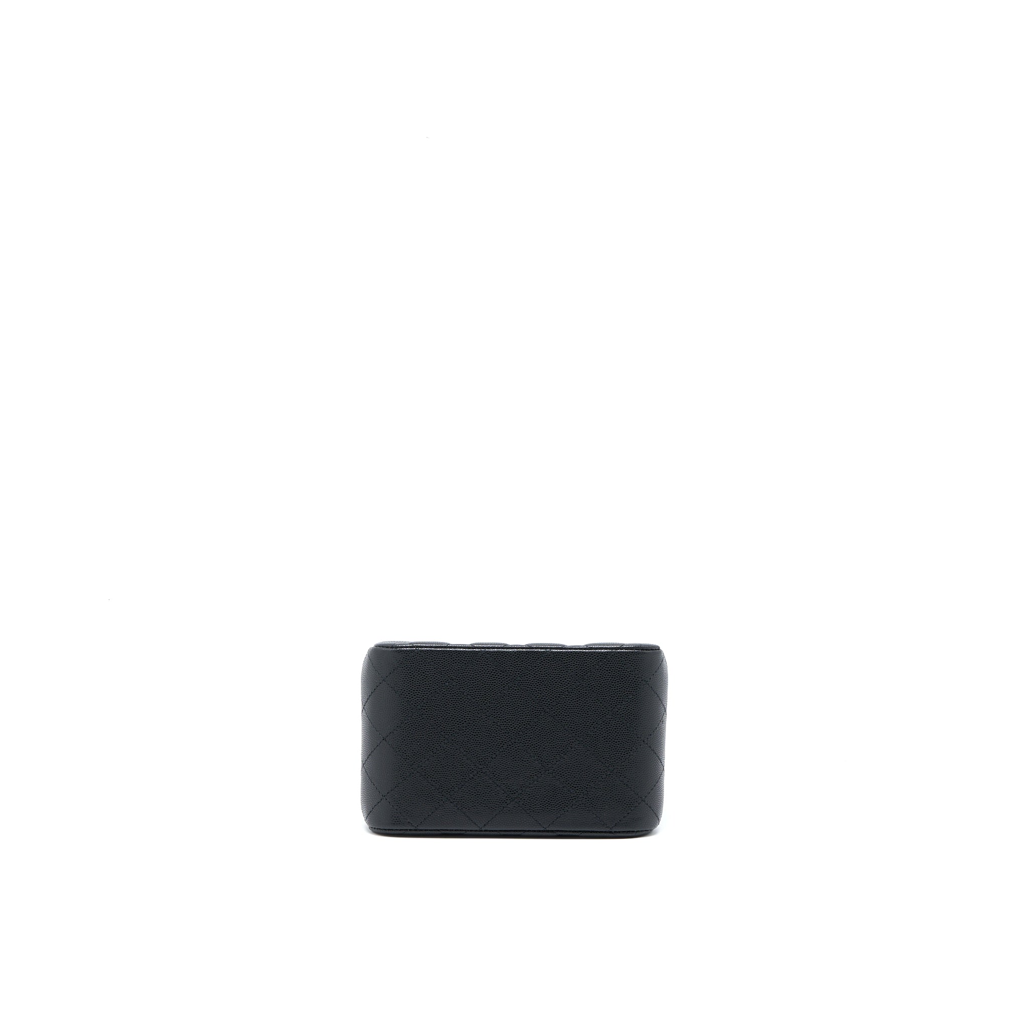 Chanel Mini Bucket Tote Bag Caviar Black L (Microchip)