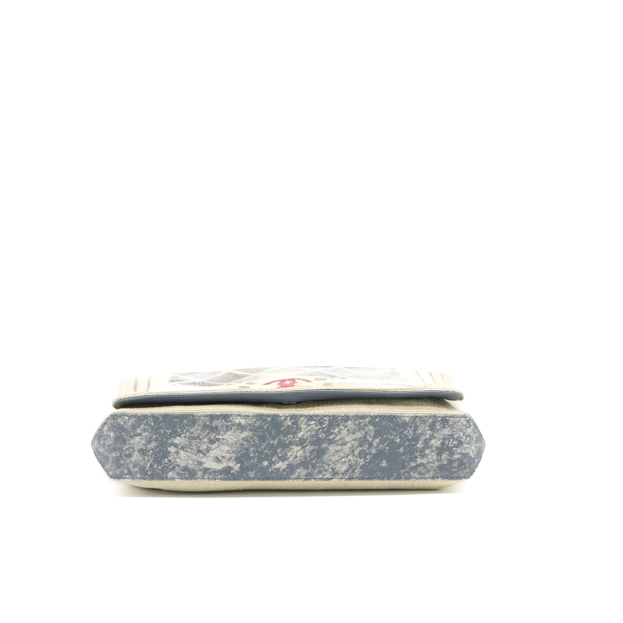 Chanel Graffiti Bag Fabric Multicolour Ruthenium