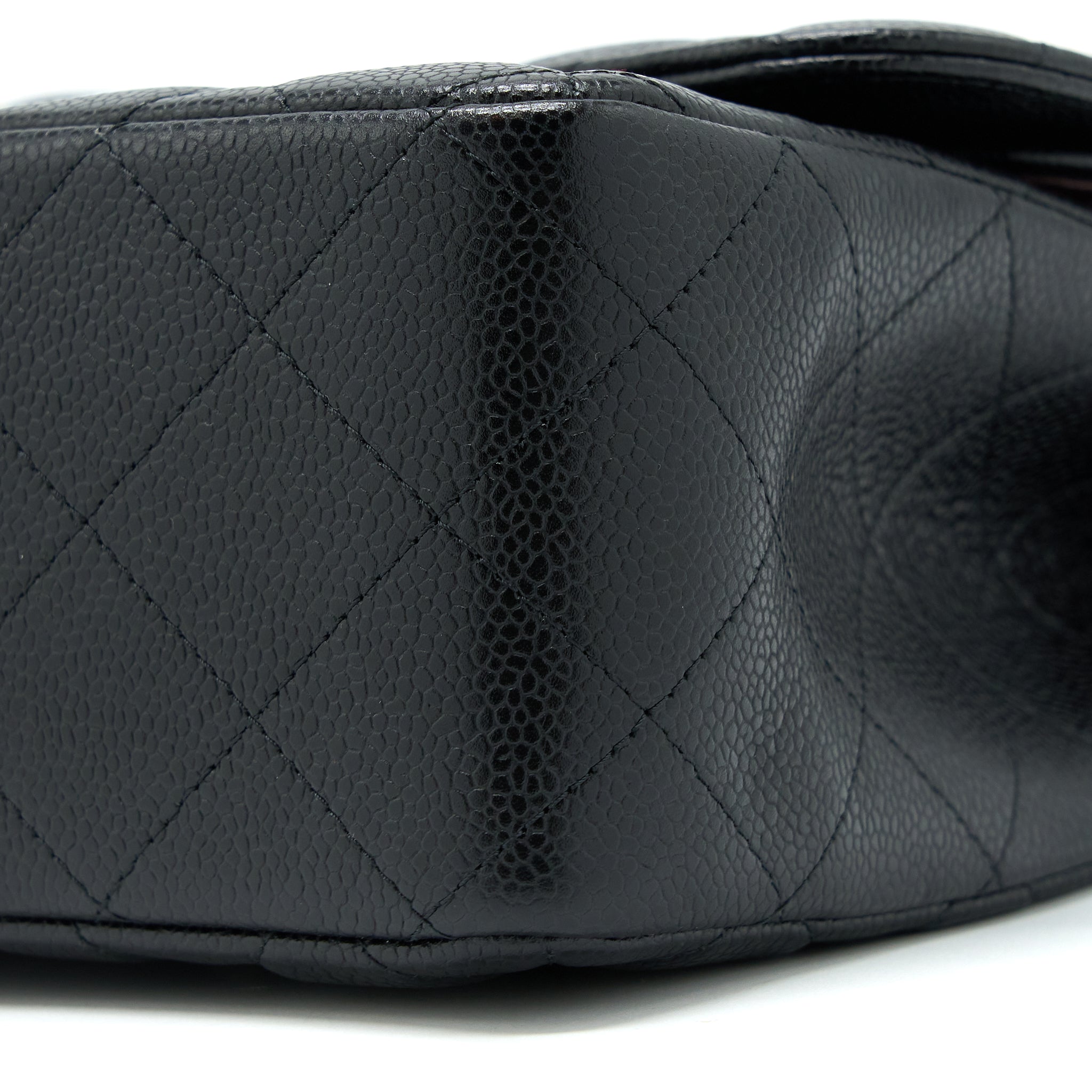Chanel Classic Jumbo Double Flap Bag Caviar Black
