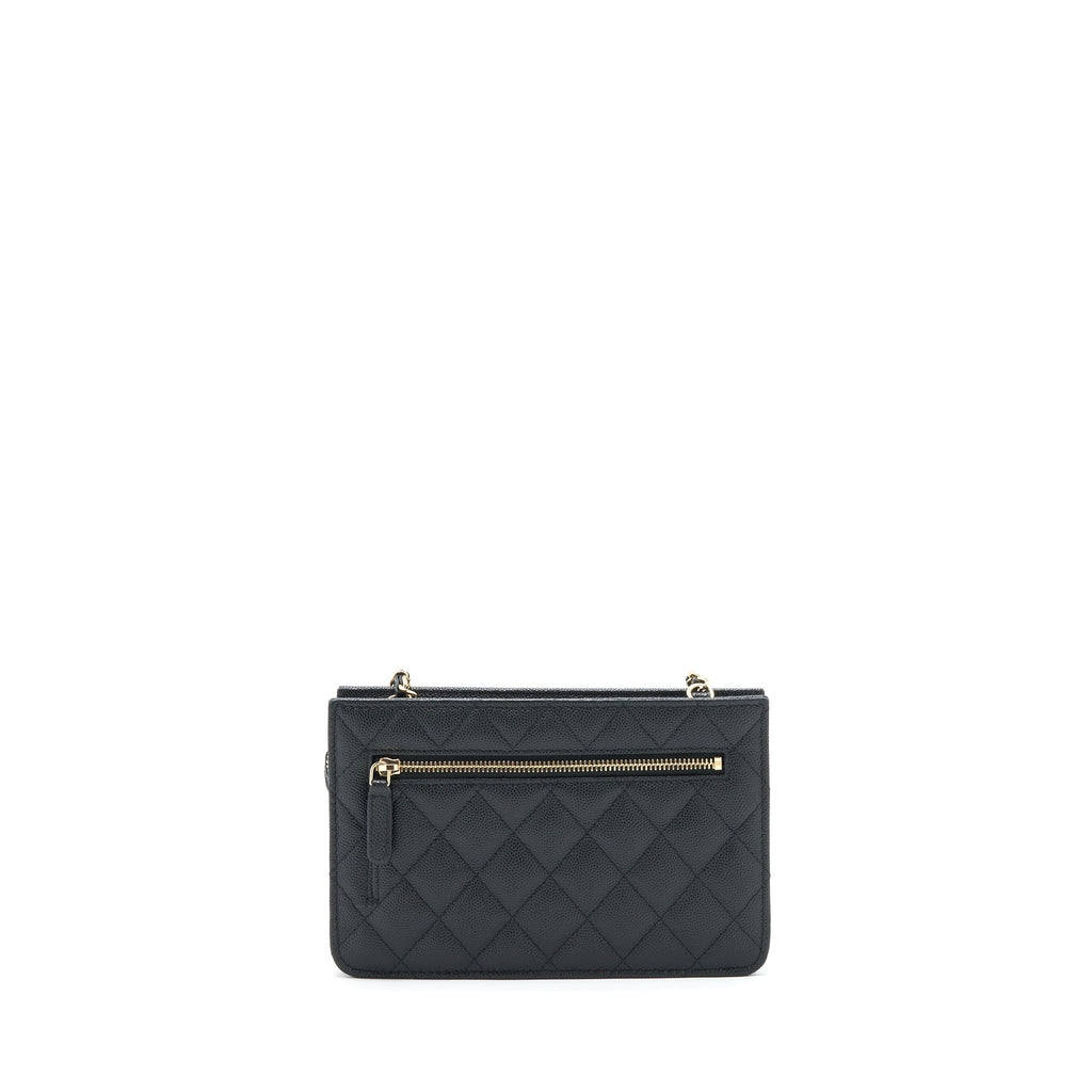 Chanel Mini Crossbody Bag Caviar Black