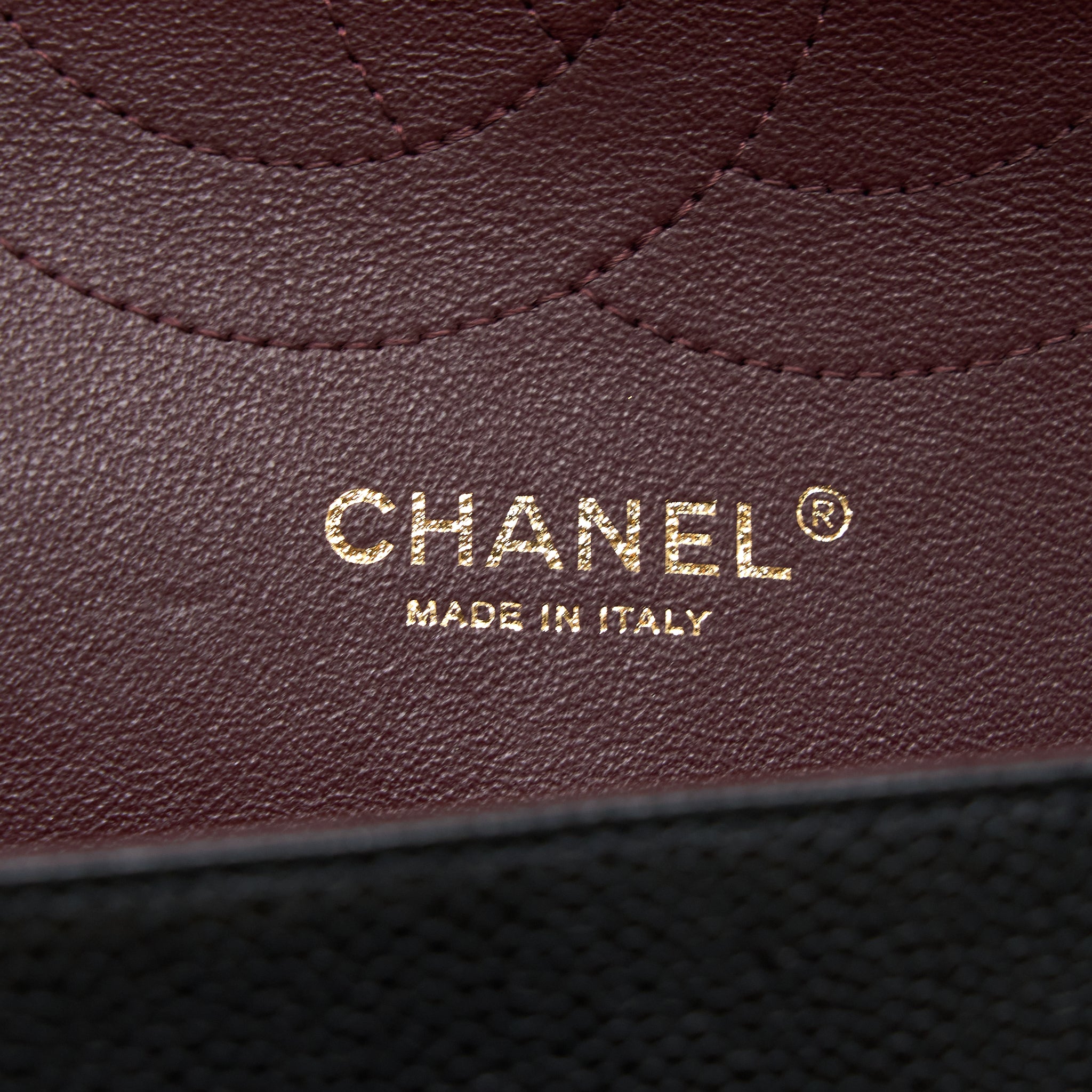 Chanel Classic Jumbo Double Flap Bag Caviar Black