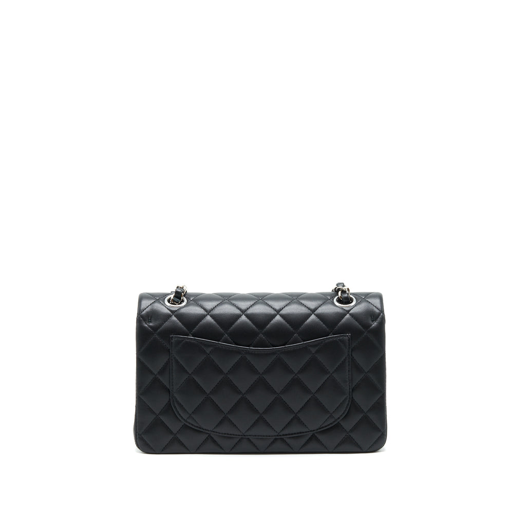 Chanel Small Classic Double flap Bag Lambskin Black