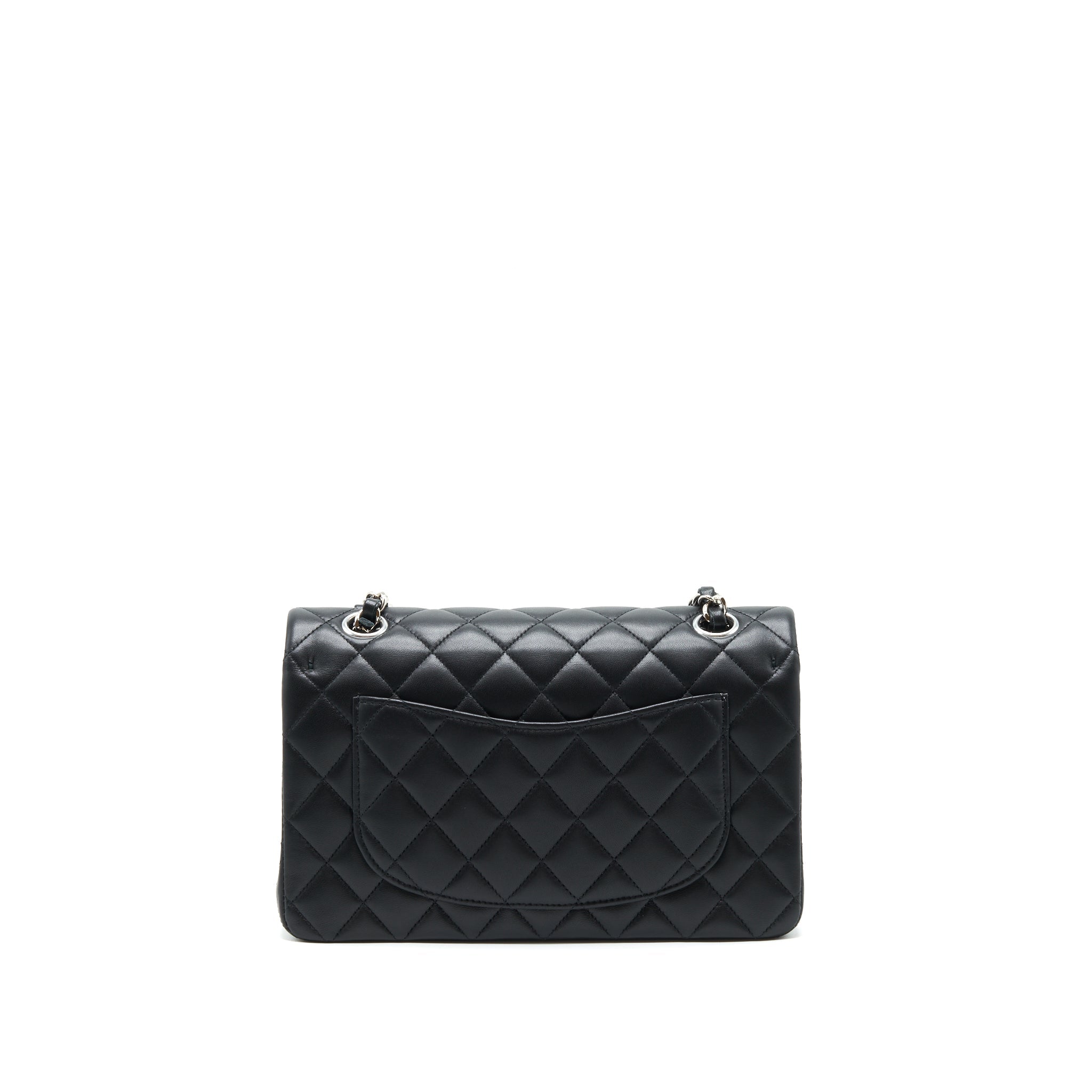 Chanel Small Classic Double flap Bag Lambskin Black