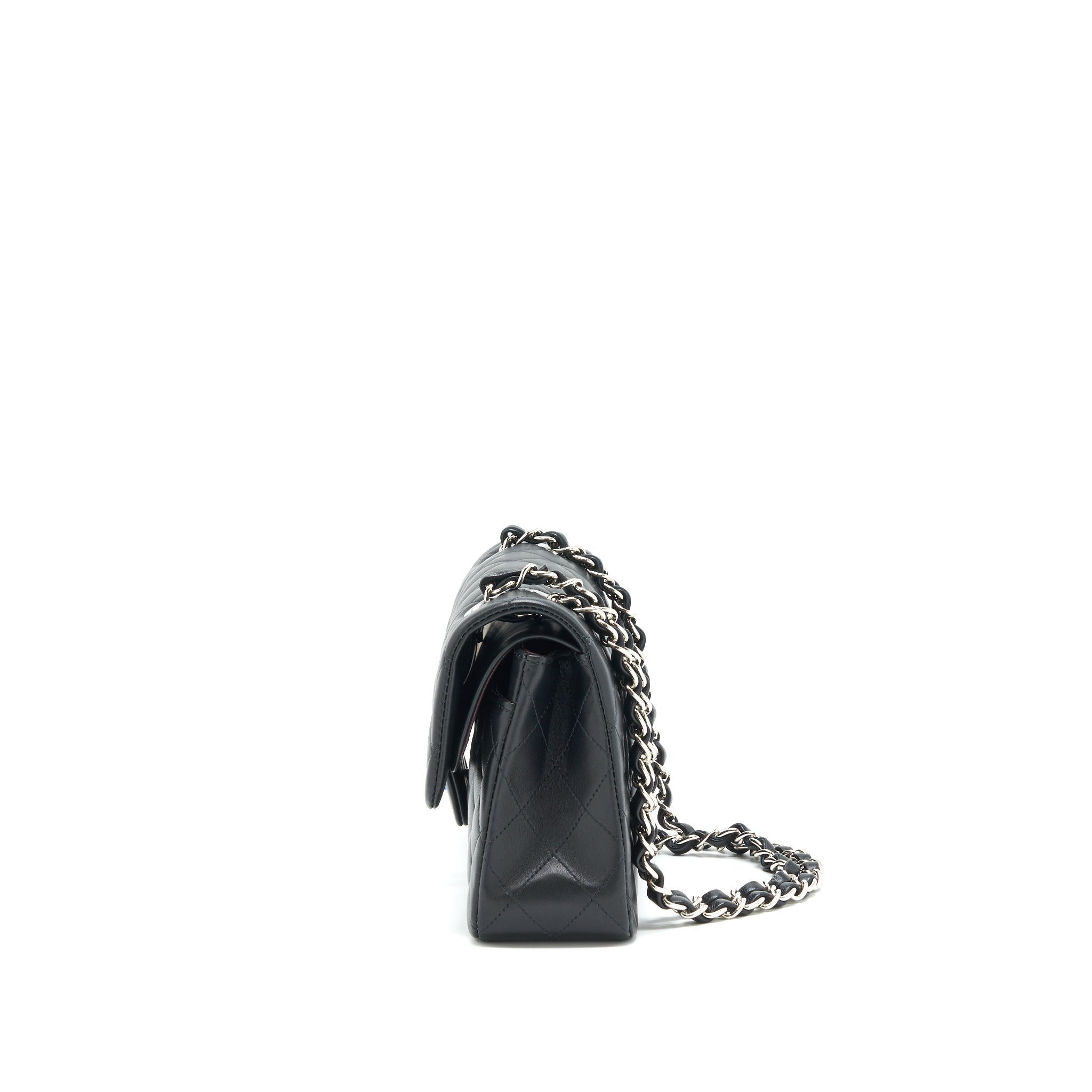 Chanel Small Classic Double flap Bag Lambskin Black