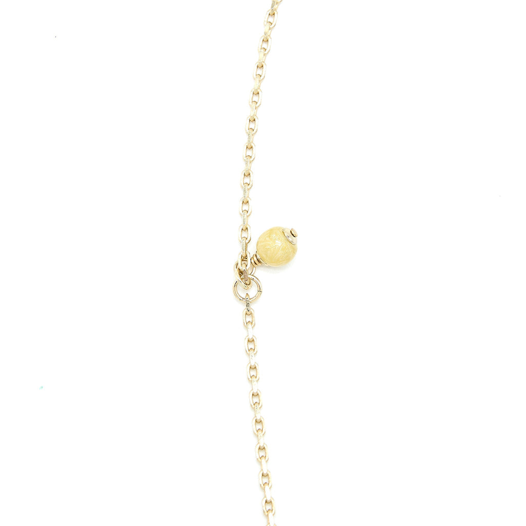 Chanel No.5/CC Logo/Star Necklace Light Gold Tone