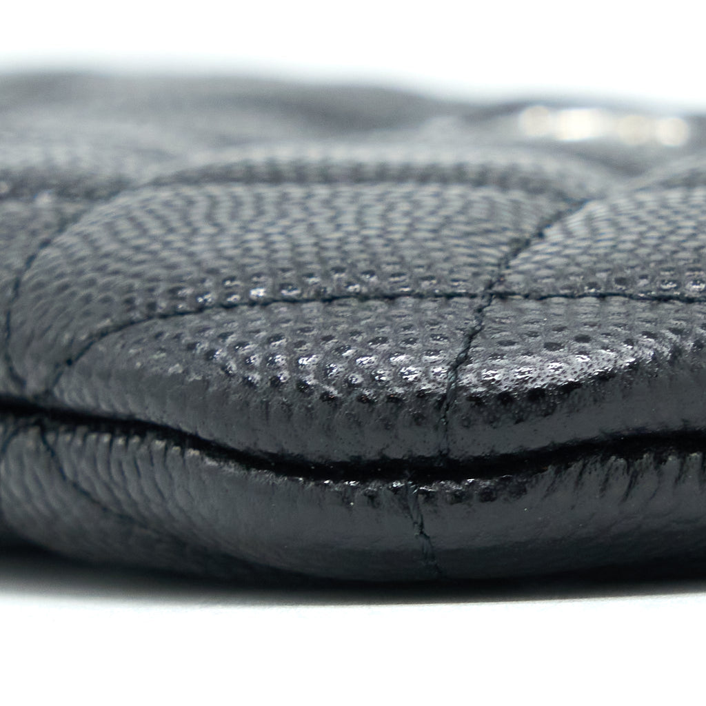 Chanel Mini Pouch Caviar Black