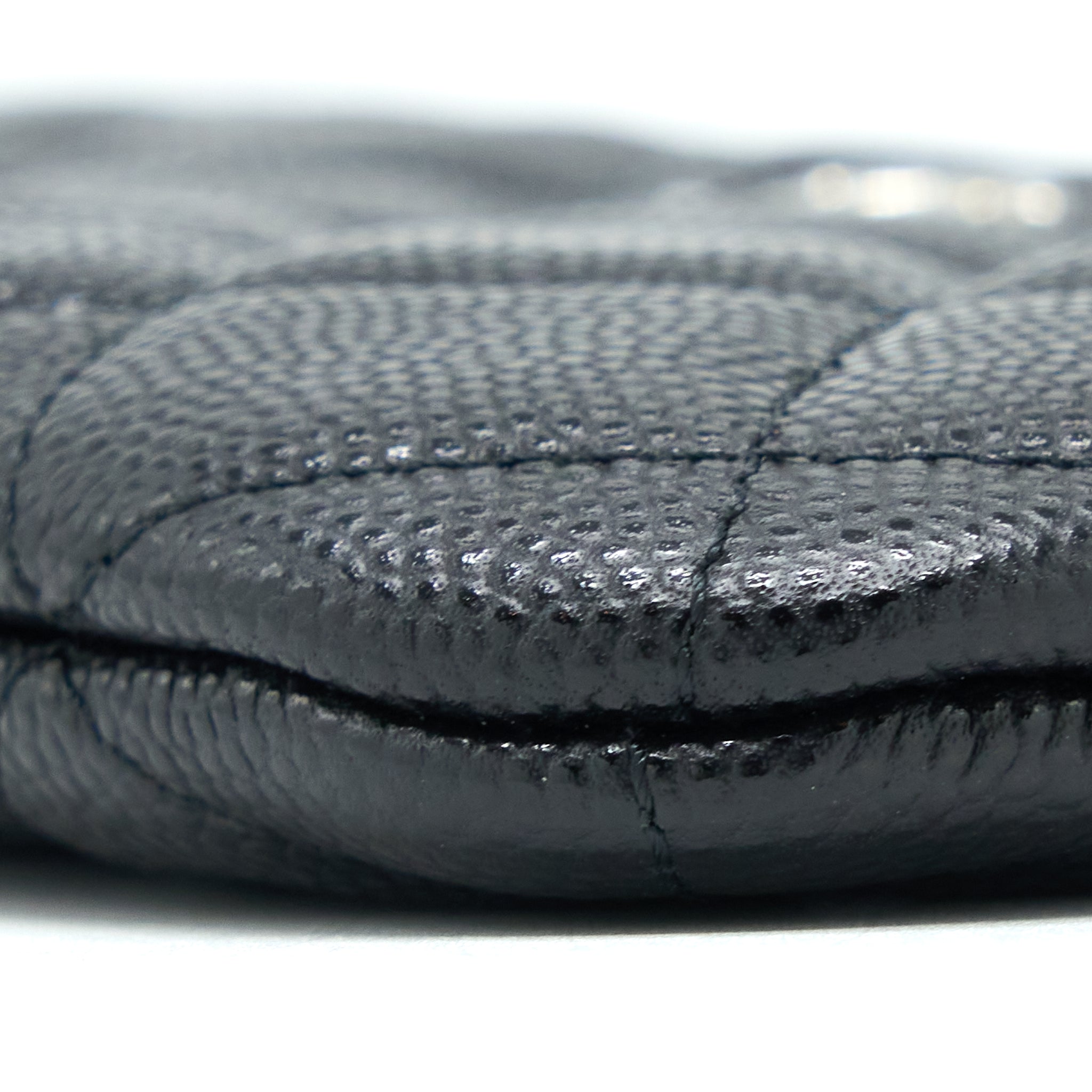 Chanel Mini Pouch Caviar Black