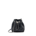 Chanel 20S Drawstring Bucket Bag Aged Calfskin Black
