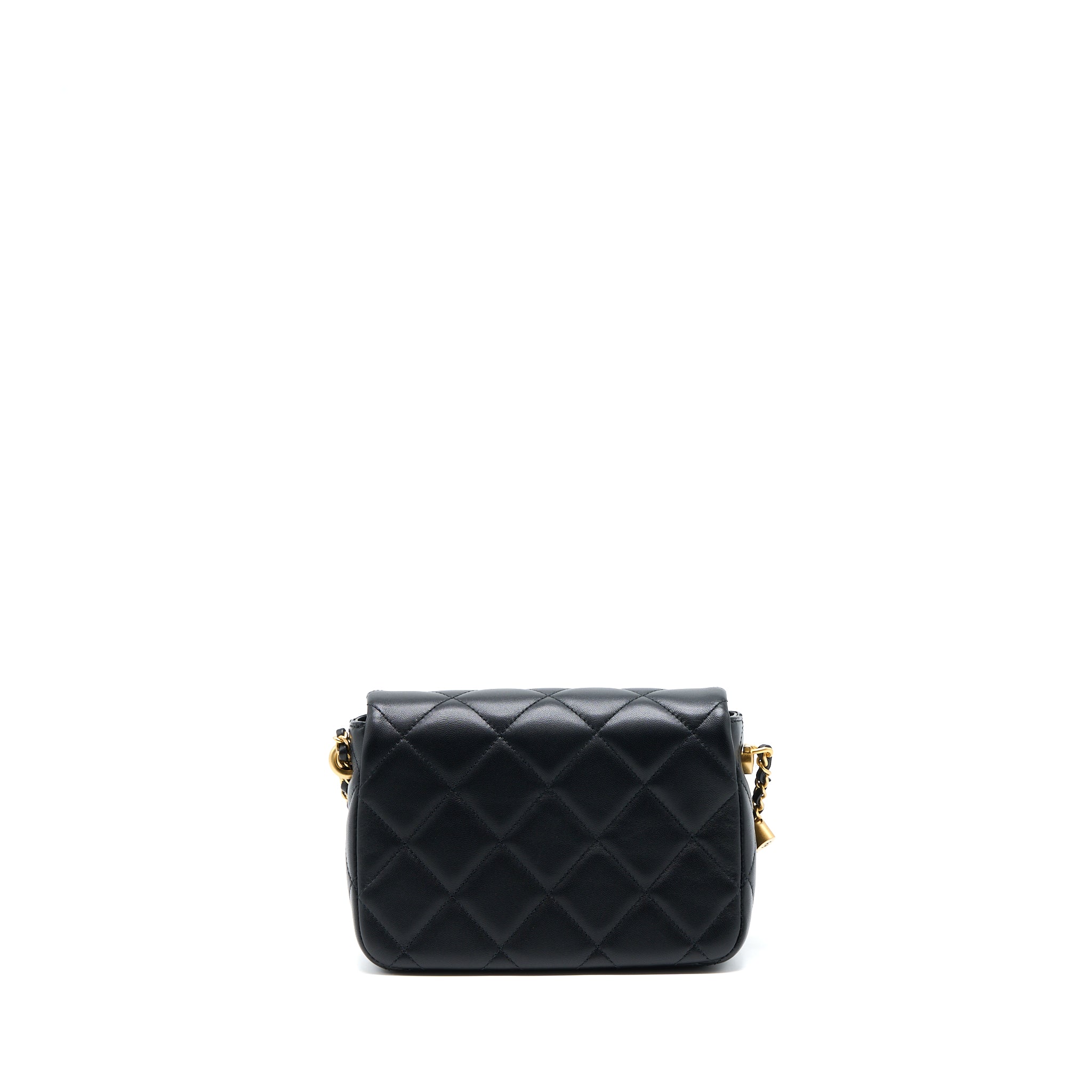 Chanel My Perfect Mini Flap Bag Black  (Microchip)