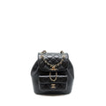 Chanel 22C mini Duma backpack calfskin Black L