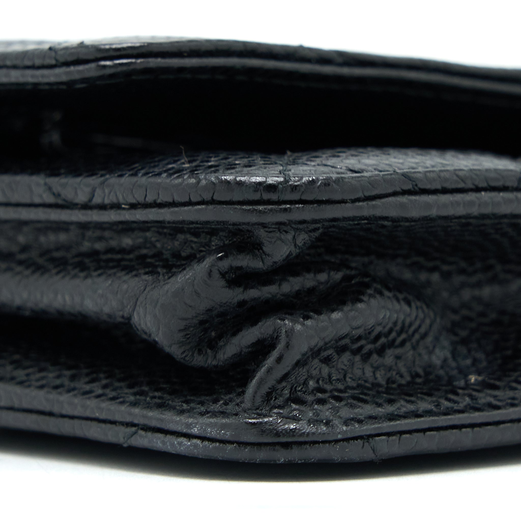 Chanel Classic Wallet on Chain Caviar Black