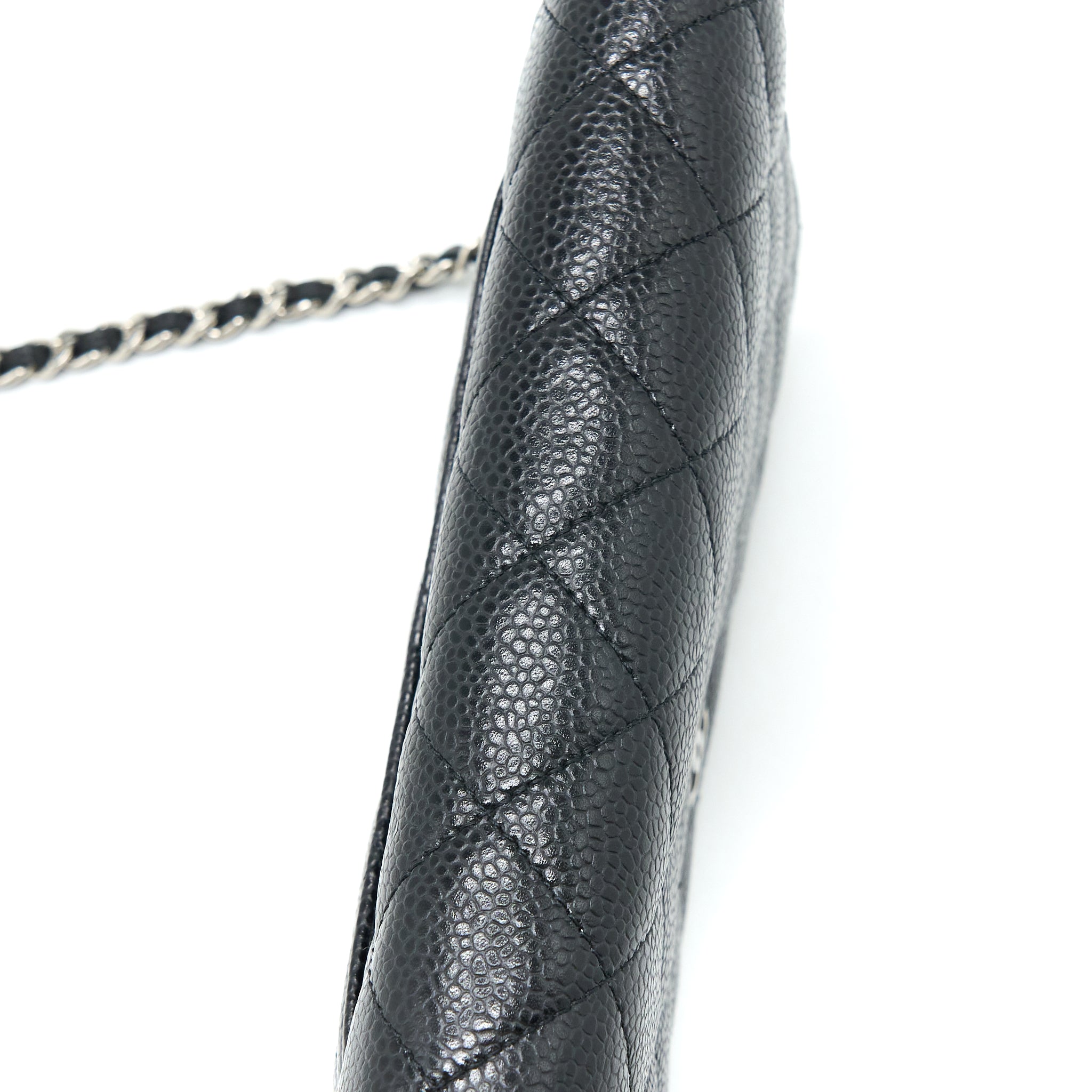 Chanel Classic Wallet on Chain Caviar Black