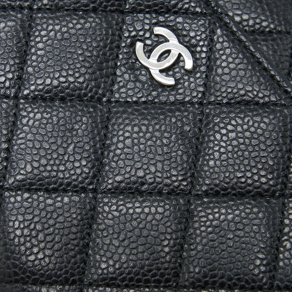 Chanel Classic Wallet on Chain Caviar Black